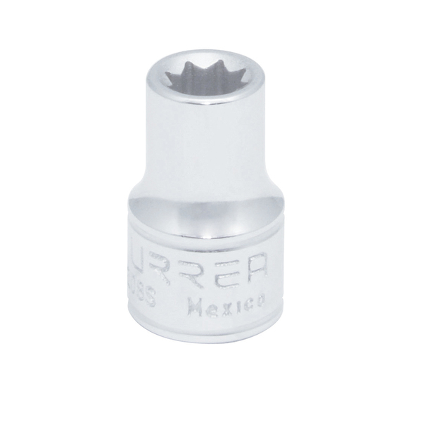 Urrea 3/8"drive, 1/4 in, 8 point short socket 5208S